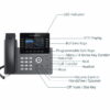 Grandstream GRP2615 SIP telefon, 4.3" TFT bar. displej, 5 SIP účtů, 10 prog. tl., 2x1Gb, WiFi, BT