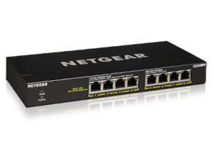 NETGEAR 8PT GE UNMANAGED SWCH W/POE/POE+