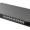 Grandstream GWN7803P L2+ Managed Network PoE Switch 24x 1Gb RJ45, 4x SFP, DHCP, QoS, VLAN