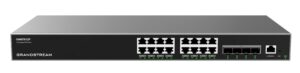 GWN7812P-uvodni-fotka_s Grandstream GWN7812P L3 Managed Network PoE Switch 16 portů / 4 SFP+, VLAN, DHCP, Stacking
