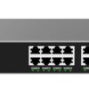 Grandstream GWN7812P L3 Managed Network PoE Switch  16 portů / 4 SFP+, VLAN, DHCP, Stacking