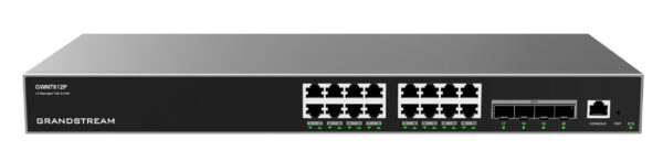 Grandstream GWN7812P L3 Managed Network PoE Switch  16 portů / 4 SFP+, VLAN, DHCP, Stacking