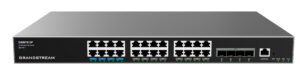 GWN7813P-uvodni-fotka_s Grandstream GWN7813P Layer 3 Managed Network PoE Switch, 24 portů / 4 SFP+, VLAN, DHCP, Stacking
