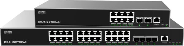 Grandstream GWN7811 L3 Managed Network Switch 8 portů / 2 SFP+, VLAN, DHCP, Stacking