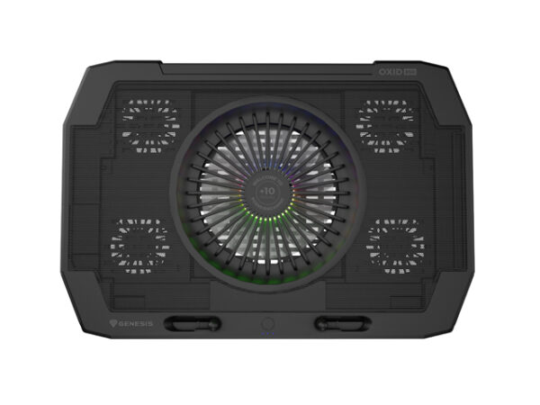 Genesis-Oxid-850_2 Genesis chladící podložka pro NB Oxid 850, RGB 15.6"-17.3", 5xVentilátor