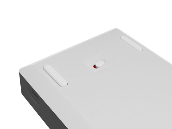 Genesis herní klávesnice THOR 660 G2/Gateron Brown/USB+BT/US layout/Bílá