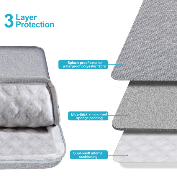 Seine Scene Taška na notebook Seine Scene Nantes sleeve 14'' - šedá