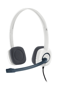 sada Logitech Stereo Headset H150, Coconut