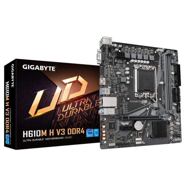 H610M-H-V3-DDR4-01 GIGABYTE H610M H V3 DDR4/LGA 1700/mATX