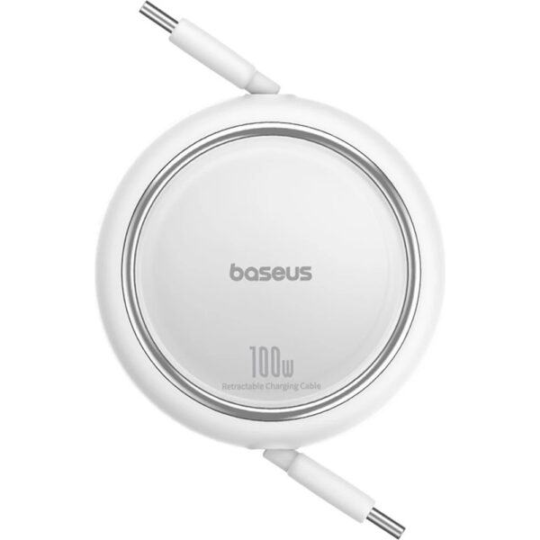 Baseus Datový kabel Free2Draw mini USB-C/USB-C 1m 100W bílý