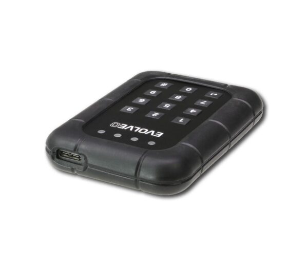 EVOLVEO 2.5'' Encrypt 1, externí rámeček na HDD, USB 3.0