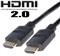 PremiumCord HDMI 2.0 High Speed+Ethernet, zlacené konektory, 3m