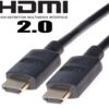 PremiumCord HDMI 2.0 High Speed+Ethernet, zlacené konektory, 3m