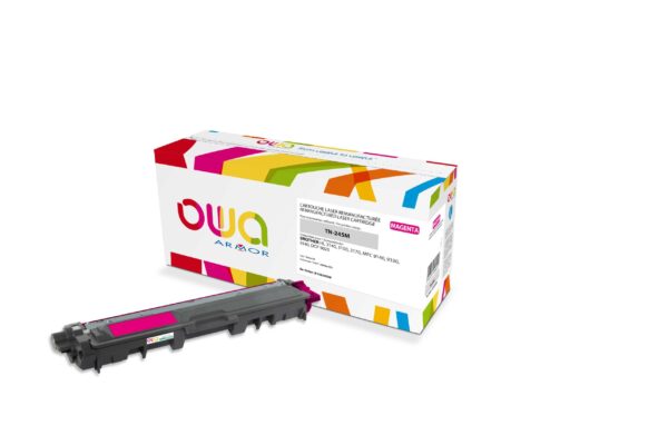 HL-3140-2200s-MA_s OWA Armor toner kompatibilní s Brother TN-245M/TN-246M, 2200st, červená/magenta