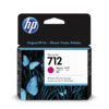 HP 712 Inkoustová náplň purpurová (29ml), 3ED68A
