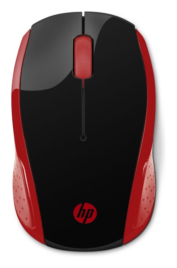 HP 200/Cestovní/Optická/1 000 DPI/Bezdrátová USB/Červená