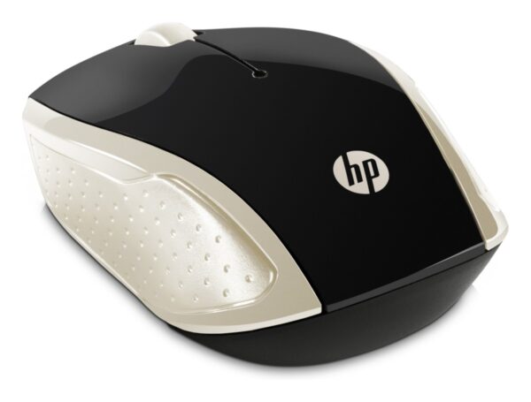 HP-Wireless-Mouse-200-Silk-Gold_0b HP 200/Cestovní/Optická/1 000 DPI/Bezdrátová USB/Zlatá