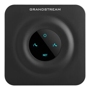 HT802-v2_2_s Grandstream HT802 V2 (ATA), 2x FXS, 2 SIP účty, 1x LAN, 3-cestná konf., auto-provisioning
