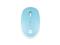 Natec optická myš HARRIER 2/1600 DPI/Kancelářská/Optická/1 600 DPI/Bezdrátová Bluetooth/Světle modrá