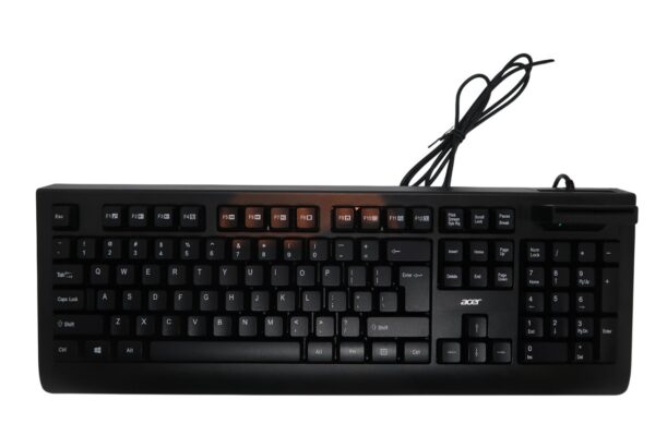 Acer KB-8CR/Drátové USB-A/CZ-SK layout/Černá