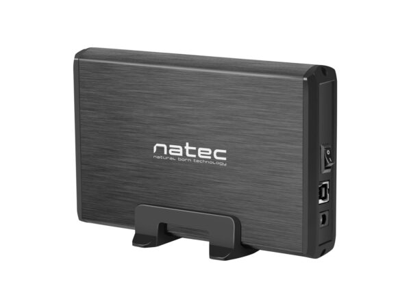 IMG_5352 Externí box pro HDD 3,5" USB 3.0 Natec Rhino, černý, včetně napájecího adaptéru