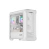Počítačová skříň Genesis IRID 503 ARGB LITE/Mini Tower/Transpar./Bílá