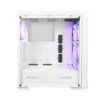 Počítačová skříň Genesis IRID 505 ARGB V2/Midi Tower/Transpar./Bílá