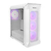 Počítačová skříň Genesis IRID 505 ARGB V2/Midi Tower/Transpar./Bílá