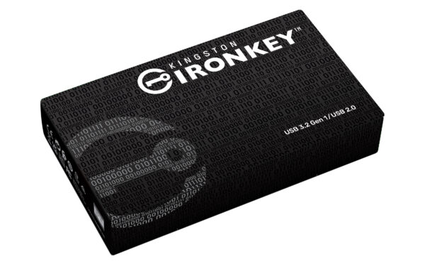 Kingston Ironkey D500S/32GB/USB 3.2/USB-A/Černá