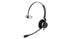 Jabra_Biz2300_mono_angle_white_01_810-2 Jabra BIZ 2300/Mono/USB/Drát/MS/Černá