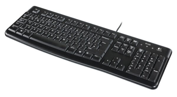 K120_CTG_EU_mr-1 Logitech K120/Drátová USB/CZ-SK layout/Černá