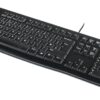 Logitech K120/Drátová USB/CZ-SK layout/Černá