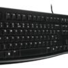 K120_FOB_EU_mr_S-1 Logitech K120/Drátová USB/CZ-SK layout/Černá