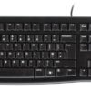Logitech K120/Drátová USB/CZ-SK layout/Černá