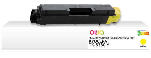 K16525OW_s OWA Armor toner kompatibilní s Kyocera TK-5380Y, 10000st, žlutá/yellow