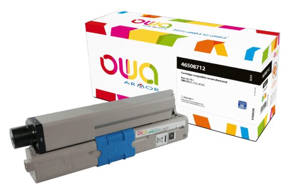 OWA Armor toner kompatibilní s OKI 46508712, 3500st, černá/black