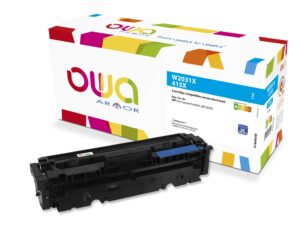 OWA Armor toner kompatibilní s HP W2031X, 415X, 6000st, modrá/cyan