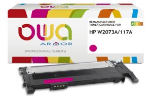 K18863OW_s-1 OWA Armor toner kompatibilní s HP W2073A, 117A, 700st, červená/magenta