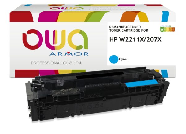 OWA Armor toner kompatibilní s HP W2211X, 2450st, modrá/cyan