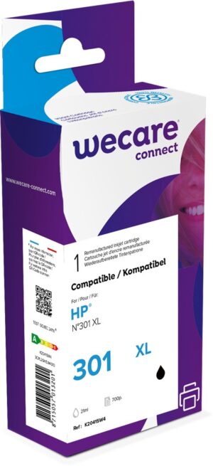 WECARE ARMOR ink kompatibilní s HP DJ 1510, CH563EE, 21ml, černá/black