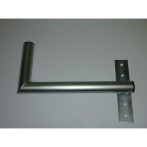 K30O42P_s Anténní držák na okno 30cm pravý, průměr 42mm