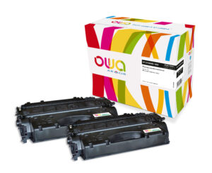 OWA Armor sada kompatibilní s HP CF280XD, 2x6900st, černá/black