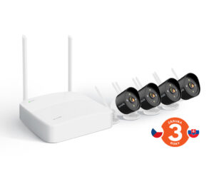 K4W-3TC_001z_s-1 Tenda K4W-3TC - bezdrátový Wi-Fi kamerový set 2K (3MP), NVR + 4x IP kamera s LED, CZ aplikace
