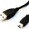 USB kabel A-MINI 5PM 2.0 2m HQ 1,8m