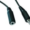 Kabel prodloužovací jack 3,5mm M/F, 1,5-2 m audio
