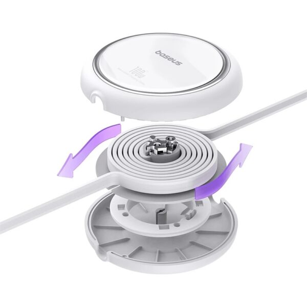 Baseus Datový kabel Free2Draw mini USB-C/USB-C 1m 100W bílý