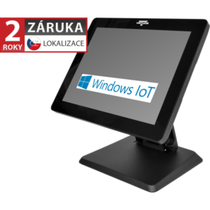 KBL0007_1_s-1 Virtuos BPOS BP-1588, 15" LCD LED, 400 cd/m2, i3-1011U, 8GB RAM, 256GB SSD, Win11 IoT, černý