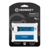 KP_200_16_4 Kingston IronKey Keypad 200/16GB/USB 3.2/USB-A/Modrá