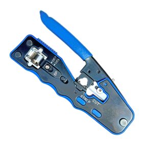 Kleste_WS7318R_s W-Star Krimpovací kleště RJ45 EZ WS7318R profesionální kleště Cat7, Cat6, Cat5, STP