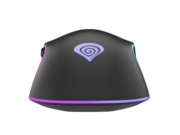 Krypton_220_v7 Genesis herní optická myš KRYPTON 220/RGB/6400 DPI/Herní/Optická/6 000 DPI/Drátová USB/Černá